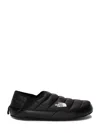The North Face Thermoball Traction V Quilted Mules In Tnf Black/tnf White