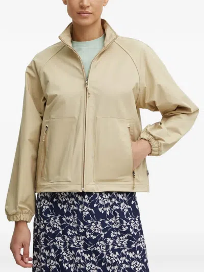 The North Face M66 Tek Zip Pocket Fitted Jacket In Neutral