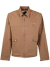 The North Face Cedar Canvas Work Jacket In Brown