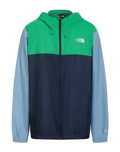 The North Face Man Jacket Green Size L Polyester