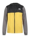 The North Face Man Jacket Mustard Size M Polyester In Yellow