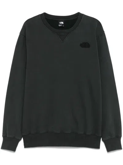 The North Face Man Nature Relaxed Crewneck In Black