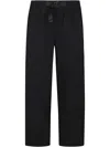 The North Face Stretch Nylon Pant With Elastic Waistband In Black