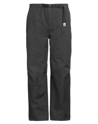 The North Face Man Pants Charcoal Size 32 Polyester, Cotton, Elastane In Black