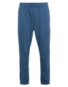 The North Face Man Pants Slate Blue Size S Polyester, Viscose, Elastane In Blue