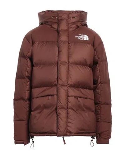 The North Face Man Puffer Brown Size L Nylon