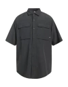 Shop The North Face Man Shirt Lead Size L Nylon In Grey