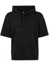 The North Face Man Short Sleeves Relaxed Hoodie In Tnf Black