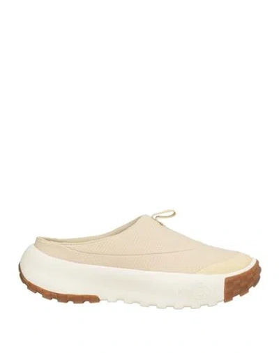 The North Face Man Sneakers Beige Size 8 Textile Fibers In Sand