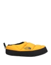 The North Face Man Sneakers Marigold Size 4 Textile Fibers In Yellow