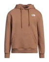 THE NORTH FACE THE NORTH FACE MAN SWEATSHIRT CAMEL SIZE M COTTON