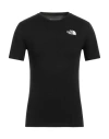 The North Face Man T-shirt Black Size Xs Cotton, Polyester