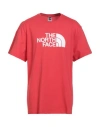 The North Face Man T-shirt Red Size Xl Cotton In Red