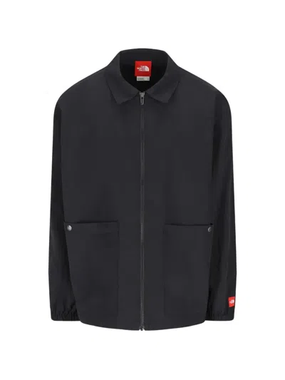 The North Face "man Tnf Redbox Nylon" Long Sleeves Shirt In Black