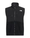 The North Face Vests With Logo In Black