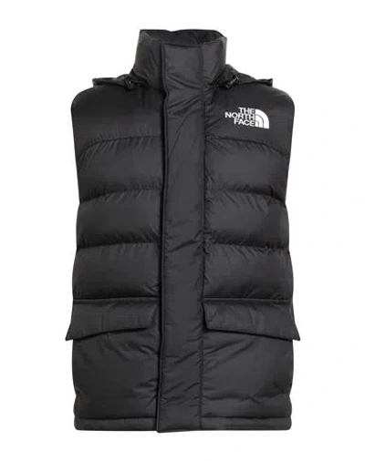 The North Face Man Vest Black Size Xs Polyester