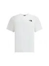 The North Face White T-shirt With Logo Printed On The Front And Back In Cotton Blend Man