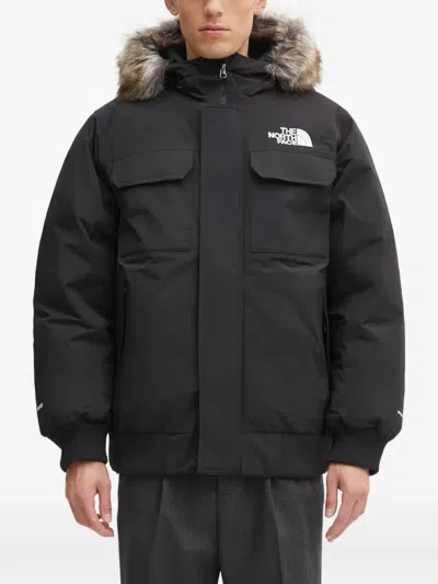 The North Face Mcmurdo Faux-fur-hood Jacket In Black
