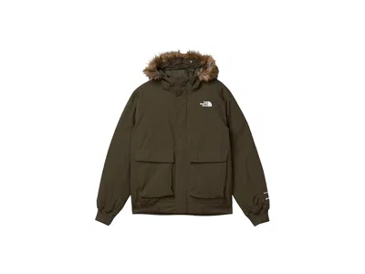 The North Face Mcmurdo Hooded Jacket (little Kid/big Kid) Kid's Coat New Taupe Green : Xl (14-16 Big Kid), Nylon