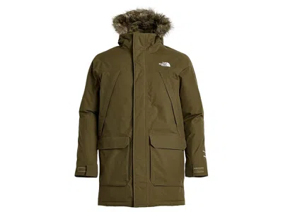 The North Face Mcmurdo Parka (little Kid/big Kid) Boy's Coat Caraway Seed: Lg (12 Big Kid), Down/polyester In Green