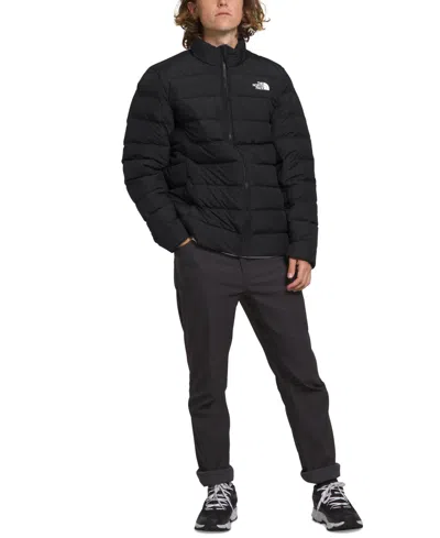 The North Face Men's Aconcagua 3 Zip-front Puffer Jacket In Tnf Black-bla
