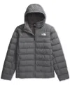The North Face Big Aconcagua 3 Nf0a84kf Men's Black Hooded Jacket Size 5x Ncl447 In Smoked Pearl