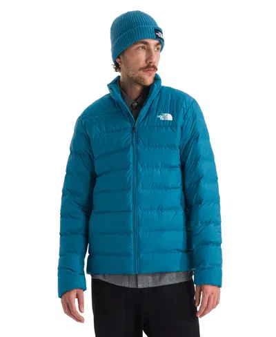 The North Face Men's Aconcagua Long Sleeve Jacket In Blue