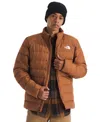 The North Face Men's Aconcagua Long Sleeve Jacket In Brown