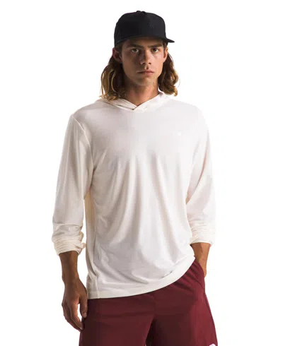 The North Face Men's Adventure Sun Hoodie In White Dune