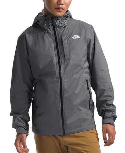 The North Face Men's Alta Vista Water-repellent Hooded Jacket In Smoked Pearl