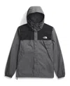 The North Face Antora Water Repellent Rain Jacket In Smoked Pearl,black
