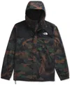 The North Face Men's Big Antora Jacket In Tnf Black Tnf Camo Print,tnf Black