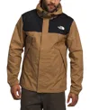 The North Face Reign On Relaxed Fit Water Repellent Jacket In Utility Brown,tnf Black-npf