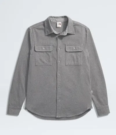 The North Face Men's Arroyo Flannel Shirt In Tnf Medium Grey Heather In Multi