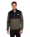 The North Face Astro Ridge Nf0a82jc21l Jacket Men's Taupe Green 1/4 Zip Clo569 In New Taupe Green