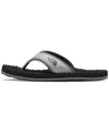 The North Face Base Camp Flip Flops Grey In High Rise Grey,tnf Black
