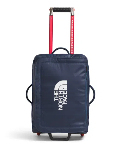 The North Face Men's Base Camp Voyager Roller Luggage Bag In Blue