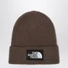 The North Face Men's Beanie With Logo Patch In Brown