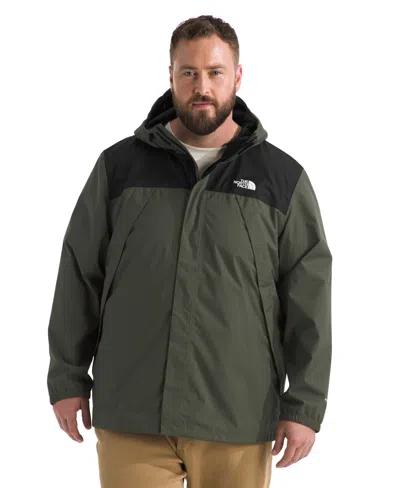 The North Face Men's Big Antora Coat In Green