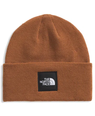 The North Face Men's Big Box Beanie In Brown