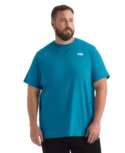 The North Face Men's Big Evolution Simple Dome Short Sleeve T-shirt In Blue