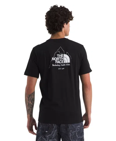 The North Face Men's Biner Graphic 4 T-shirt In Black