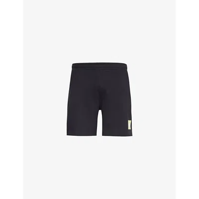 The North Face Mens Black Printed Cotton-jersey Shorts