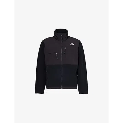 THE NORTH FACE MENS BLACK RETRO DENALI FUNNEL-NECK FLEECE JACKET
