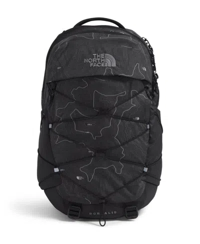 The North Face Men's Borealis Bag In Blacktopo Print,smoked Pearl