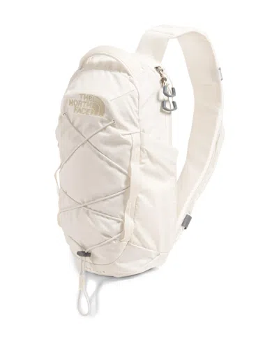 The North Face Men's Borealis Sling Backpacks Messengers In White Dune,gravel