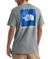 THE NORTH FACE MEN'S BOX LOGO CREWNECK SHORT-SLEEVE T-SHIRT