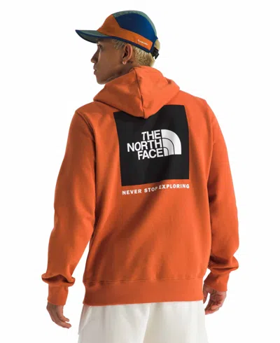 The North Face Men's Box Nse 'never Stop Exploring' Pullover Hoodie In Brown