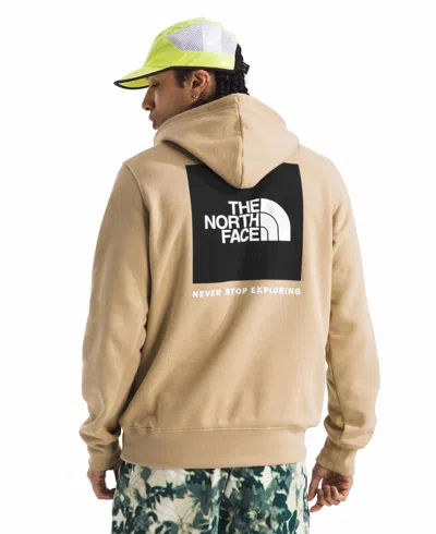 The North Face Men's Box Nse 'never Stop Exploring' Pullover Hoodie In Neutral