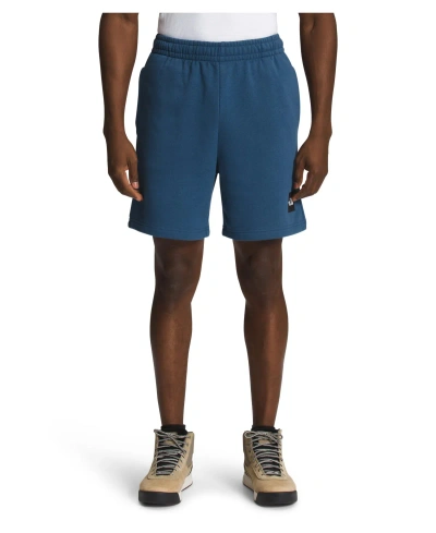 The North Face Men's Box Nse Shorts In Shady Blue,tnf Black